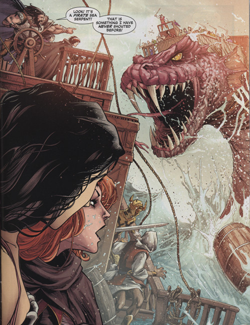 DK pirate sea serpant