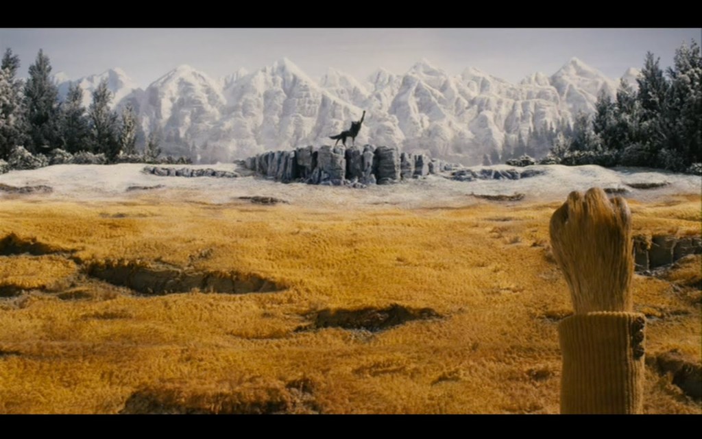 fantastic mr fox wild wolf fist raised