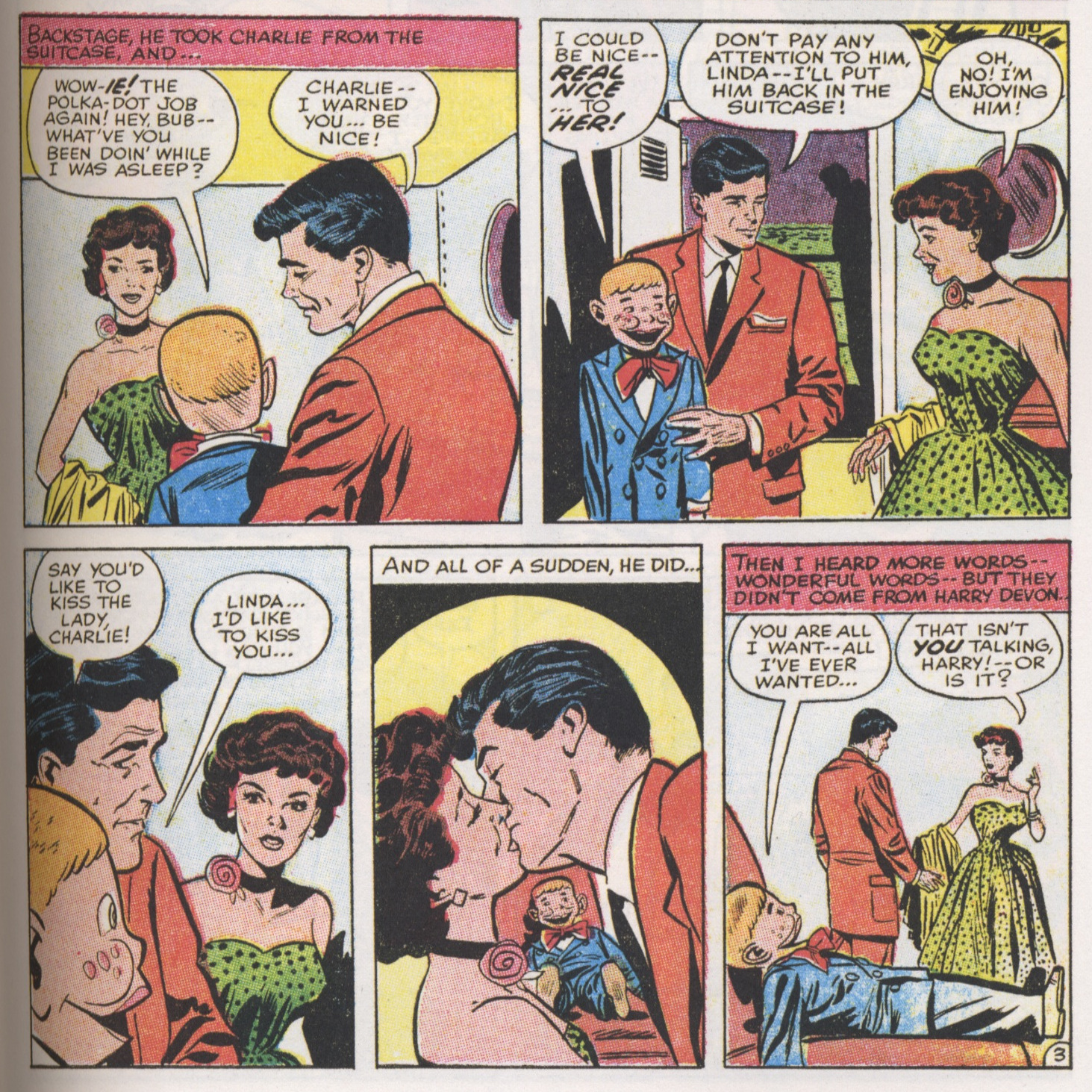 weird romance lip service creepy come on