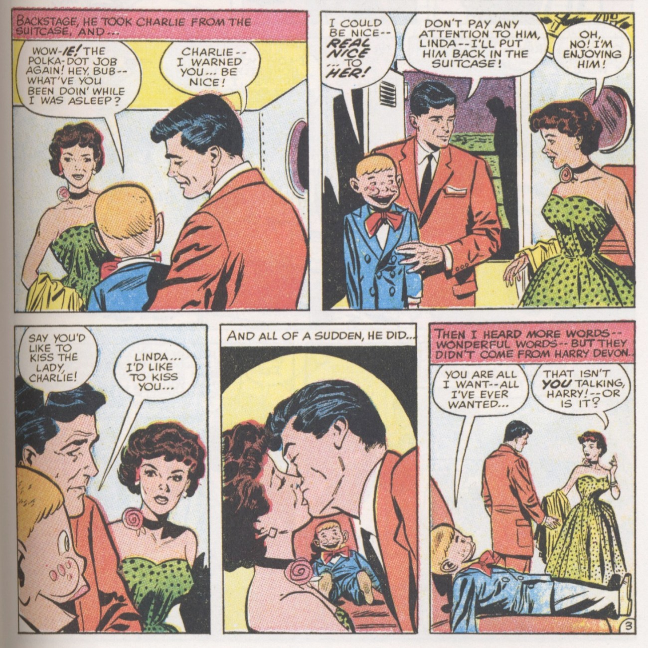 weird romance lip service creepy come on