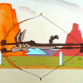coyote roadrunner coyote as arrow